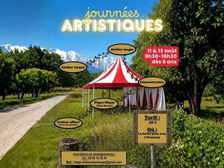 Journées Artistiques - 11 & 13 août 2026