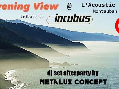 Concert Evening View, tribute Incubus Le 1 fév 2025