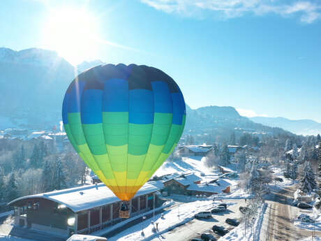 Vol captif en Montgolfière