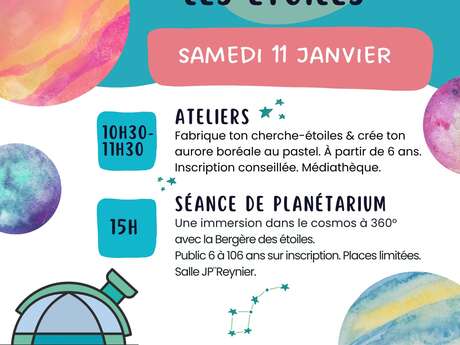 Ateliers créatifs autour des étoiles