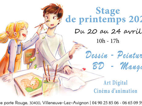 Stage de printemps aux Ateliers de la Malle aux Trésors