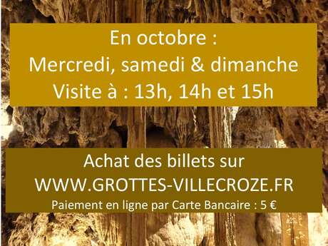Visite des Grottes fortifiées de Villecroze