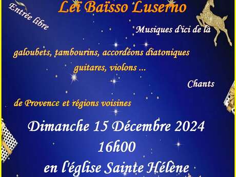 Concert de Noël de Lei Baïsso Luserno