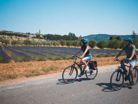 Boucle d'Apt - Ocres à vélo