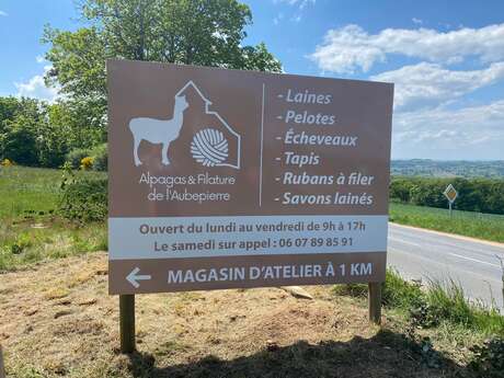 Alpagas et filature de l'Aubepierre