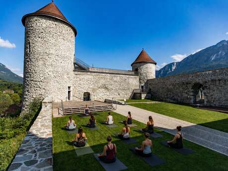 Yoga au château