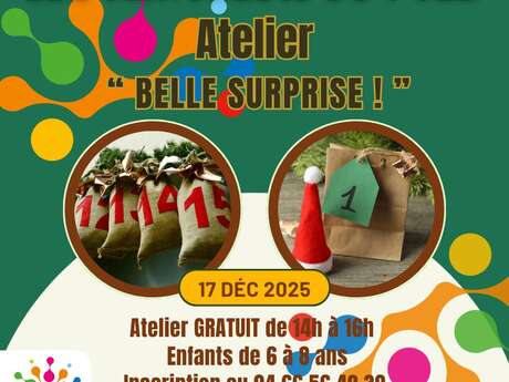Les Mercredis du Pôle - Atelier " Belle surprise ! "