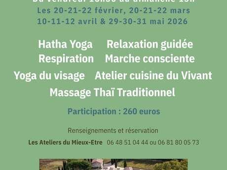 Week-end de régénération au Château de Taulignan