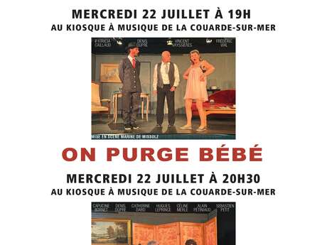 Théâtre - "On purge bébé" & "Mais n'te promène donc pas toute nue"