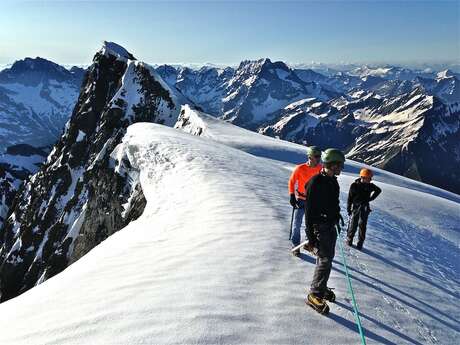 Sortie alpinisme Cime du Vallon - Bureau des Guides Champsaur Valgaudemar