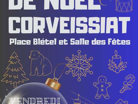 Marché de Noël à Corveissiat