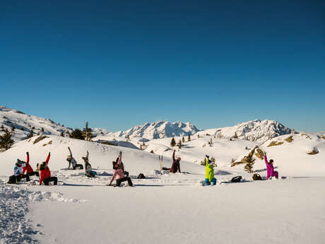 Snow Yoga