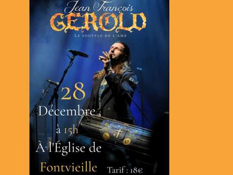 Konzert Jean-François Gerold Das Heilige Atmen – Kirche von Fontvieille