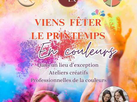 Atelier créatif : "Viens fêter le printemps en couleurs "