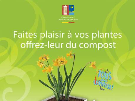 Distribution gratuite de compost en déchetterie