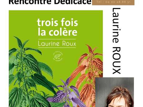 Book Signing Event for "Trois fois la colère" - Laurine Roux