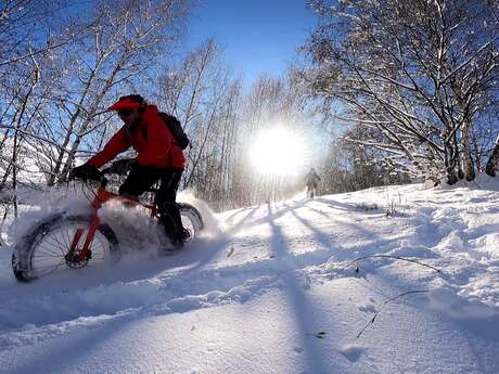 Chez Bob - Downhill mountain biking & electric fat biking on snow