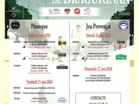 Festival bouliste de Draguignan