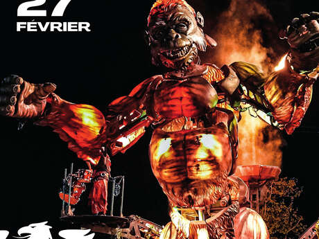 Grande parade de carnaval " The Origin, le Gorille "