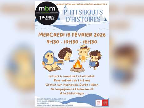 Animation "P'tits bouts d'histoire"