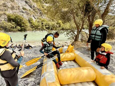 Rafting sur la Durance