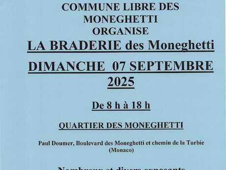 Braderie des Moneghetti