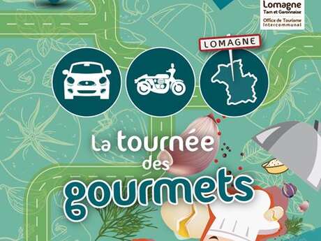 Rallye-enigmas car "The gourmet tour".