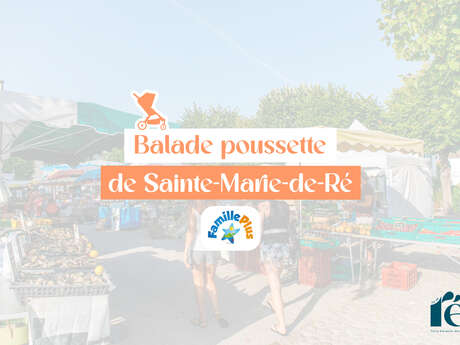 Stroller ride in Sainte-Marie-de-Ré