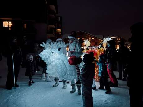 Christmas festivities at Praz de Lys