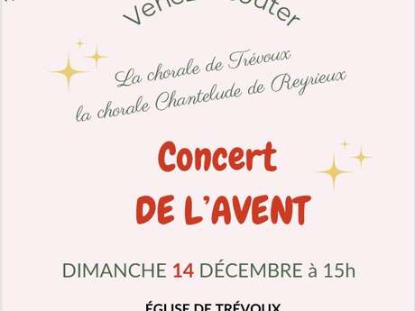 Concert de l'Avent à l'Eglise Saint-Symphorien de Trévoux