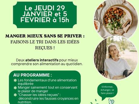 Les ateliers diététiques