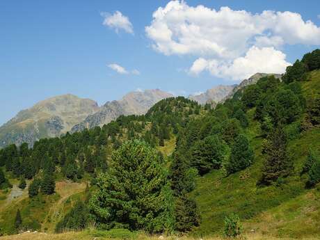 Les balcons de Belledonne depuis Uriage-les-Bains