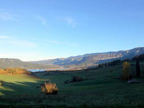 Towards Les Salles MTB