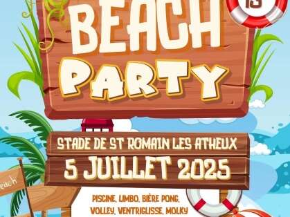 Animation Beach Party