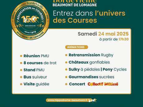 Centenaire hippodrome -Courses hippiques - 17h30