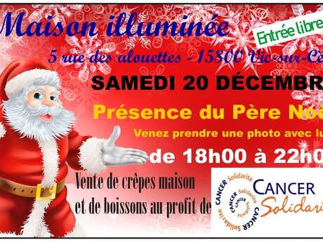 Séance photo avec le Père Noël