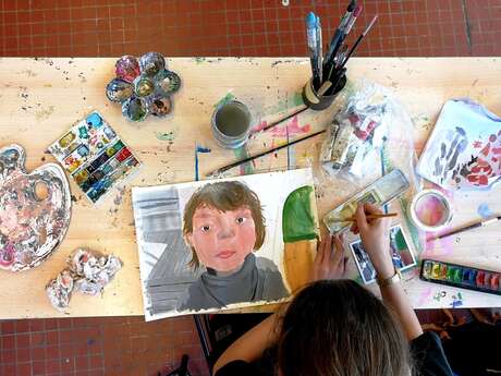 Atelier de dessin de l'école d'art ESAAix (enfants 9-12 ans)