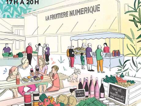 Abendmarkt der Erzeuger von Lourmarin