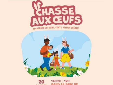 Animation - Chasse aux œufs au Parc de l'Île-Saint-Denis Animation - Chasse aux œufs au Parc de l'Île-Saint-Denis
