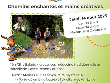 Chemins enchantés et mains créatives