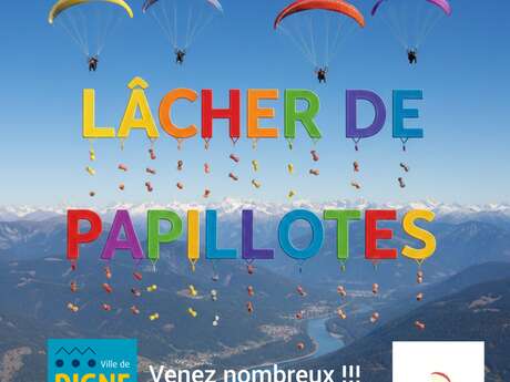 Lâcher de papillotes