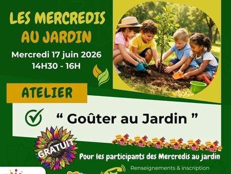 Les Mercredis du Pôle - Goûter au Jardin