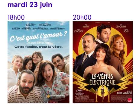 Cinéma au village de Seillans - 2 séances à 18h et 20h