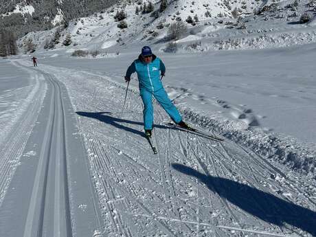 Cours de ski nordique 1h : le skating