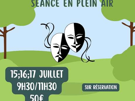 Ateliers théâtre en plein air