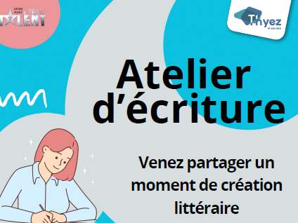 Médiathèque de Thyez : atelier d'écriture