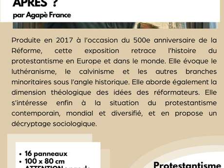 500 years of Protestant reformation and beyond" exhibition