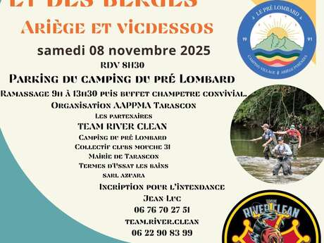 Nettoyage : de la rivière et des berges