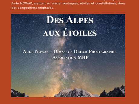 Conférence “Rêves étoilés“ par l'astrophotographe Aude Nowak au Centre Culturel de la Gorge