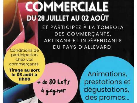 La semaine commerçante à Allevard
